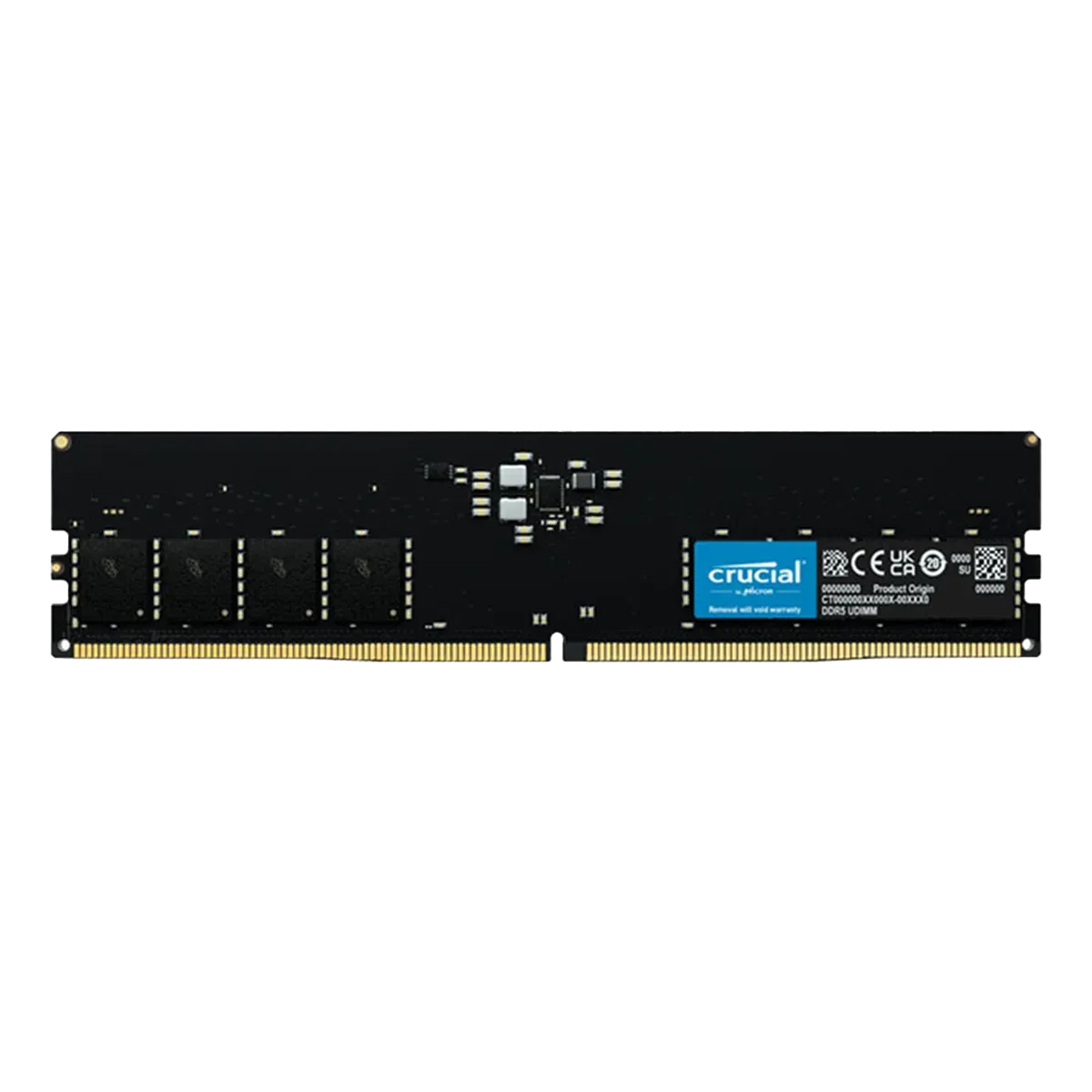 حافظه رم دسکتاپ کروشیال اکبند مدل Crucial 16GB DDR5 4800Mhz CL40