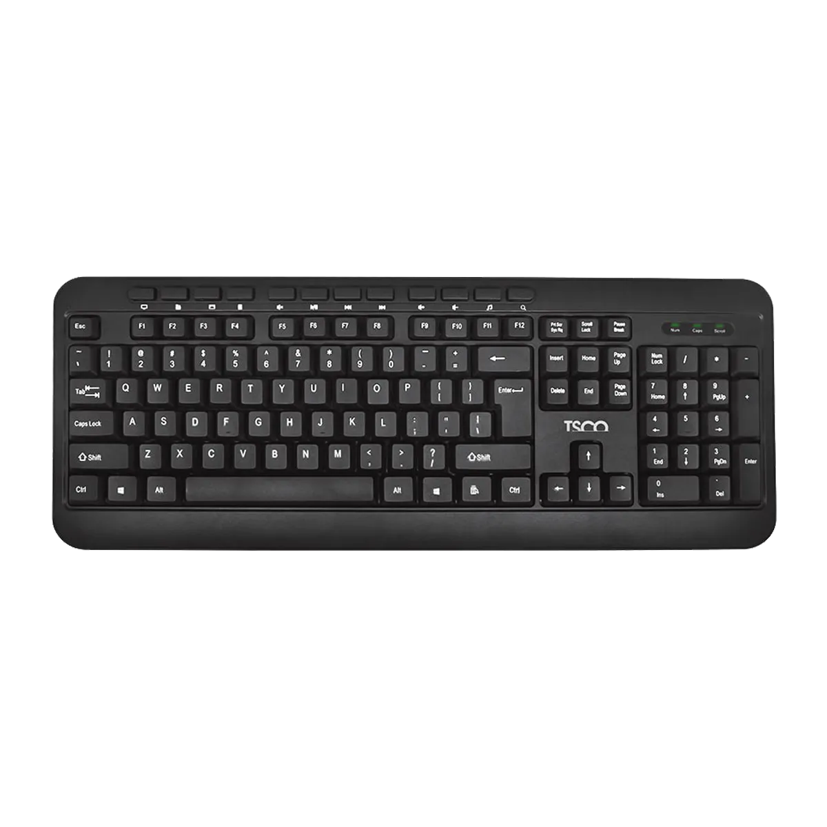 کیبورد با سیم تسکو آکبند مدل TSCO TK 8011