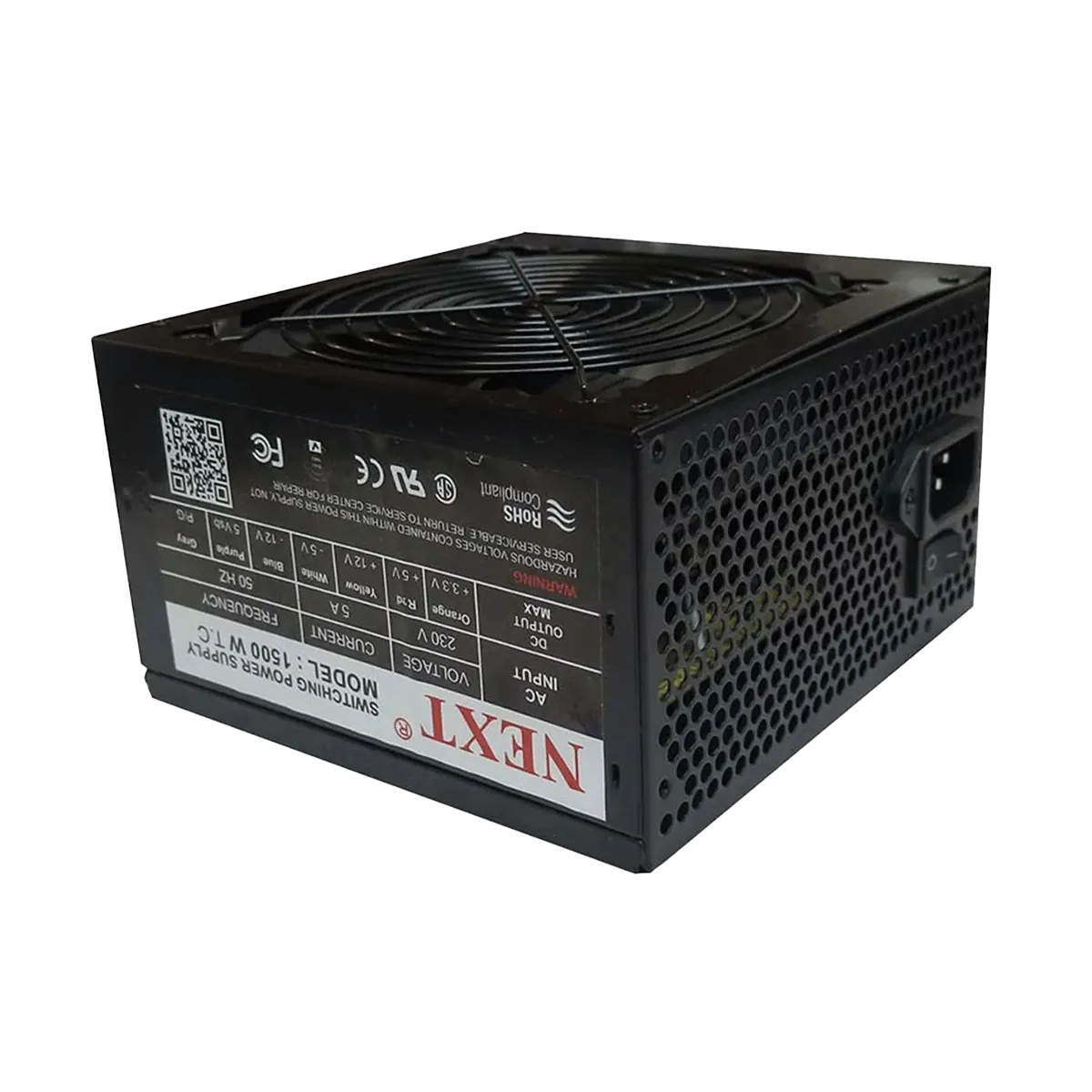منبع تغذیه نکست استوک مدل NEXT 1500 W.T.C Big Fan