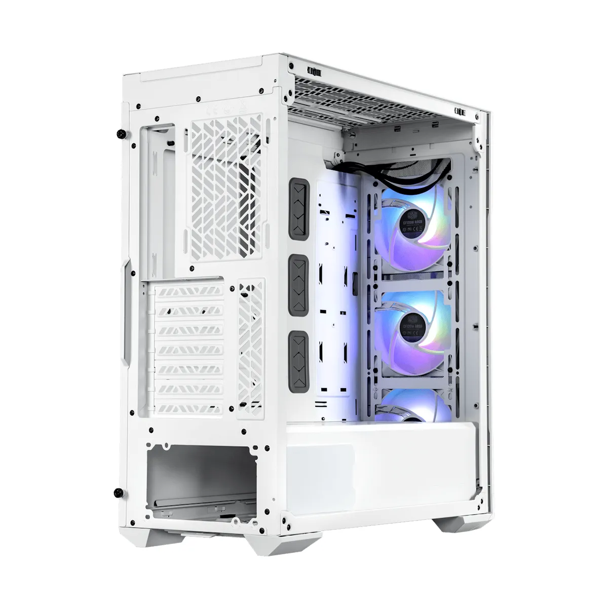 کیس کامپیوتر کولر مستر آکبند مدل Cooler Master MasterBox TD500 MESH V2 White