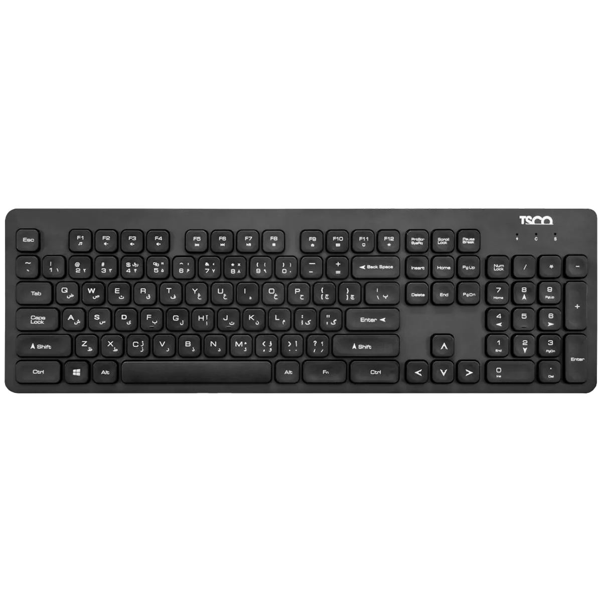 کیبورد بی سیم تسکو آکبند مدل TSCO TK 7003W