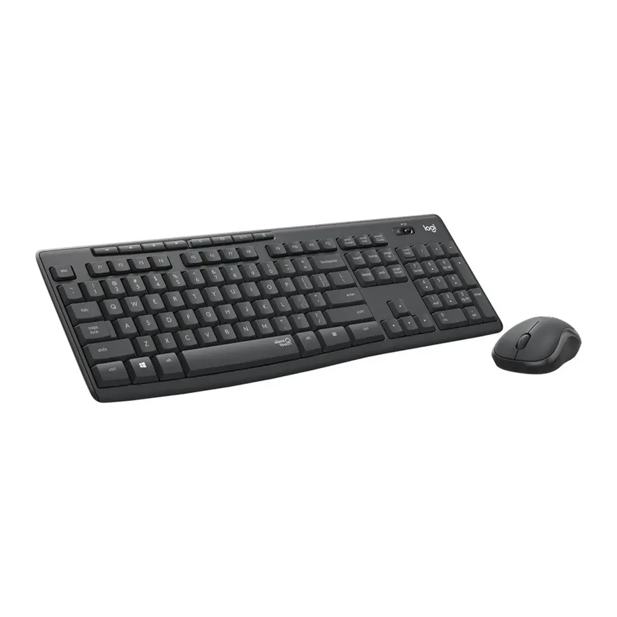 کیبورد و ماوس بی سیم لاجیتک آکبند مدل Logitech MK295 Silent