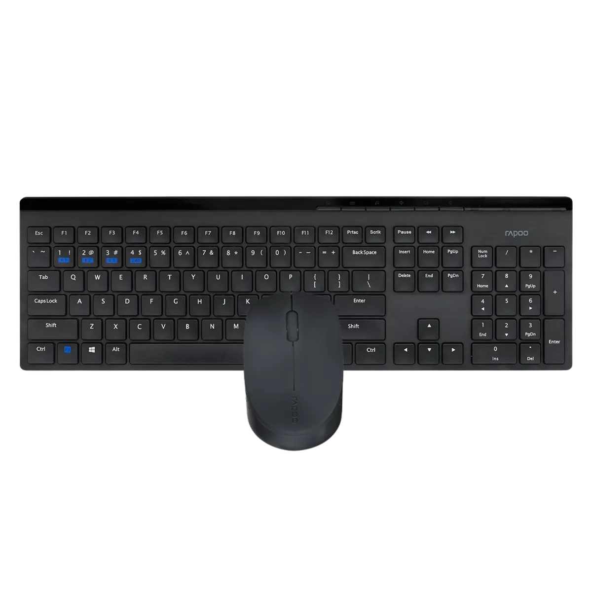 کیبورد و ماوس بی سیم رپو آکبند مدل Rapoo 8110M