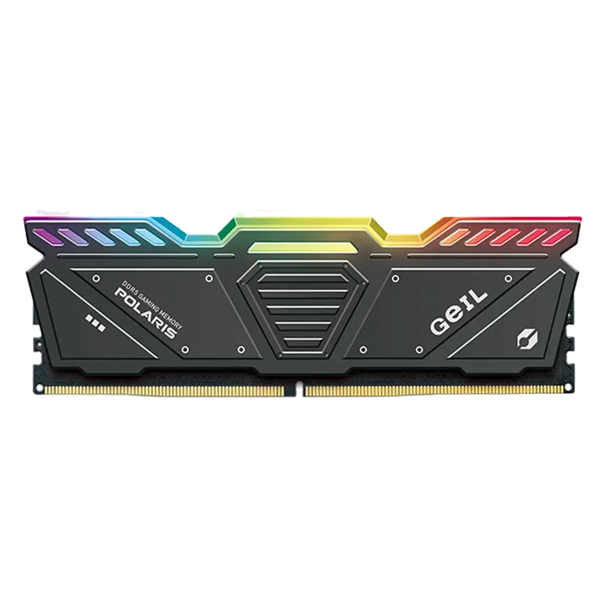 حافظه رم دسکتاپ گیل اکبند مدل Geil Polaris RGB 16GB DDR5 4800Mhz CL38