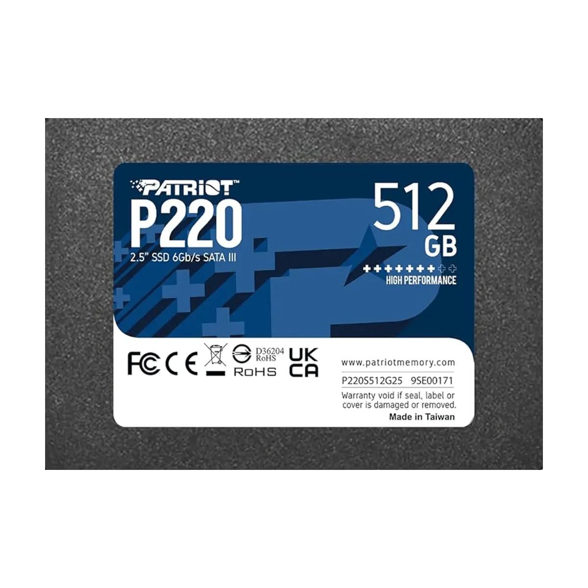 حافظه SSD پاتریوت اکبند مدل Patriot P220 512GB