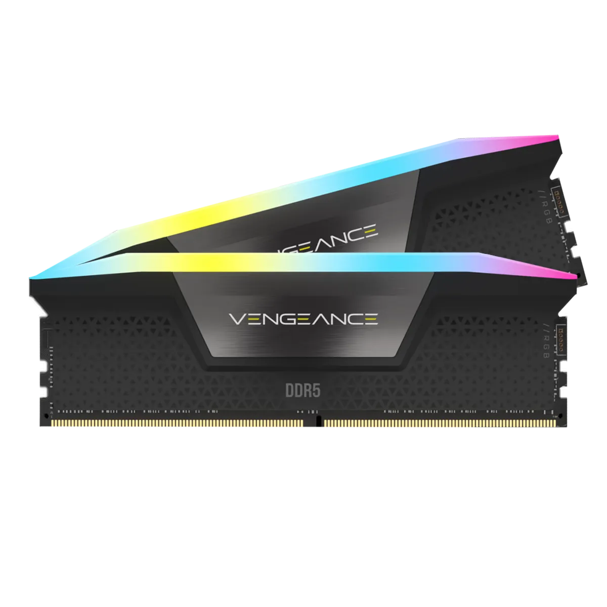 حافظه رم دسکتاپ کورسیر اکبند مدل CORSAIR VENGEANCE RGB 32GB DDR5 5200Mhz Dual CL40