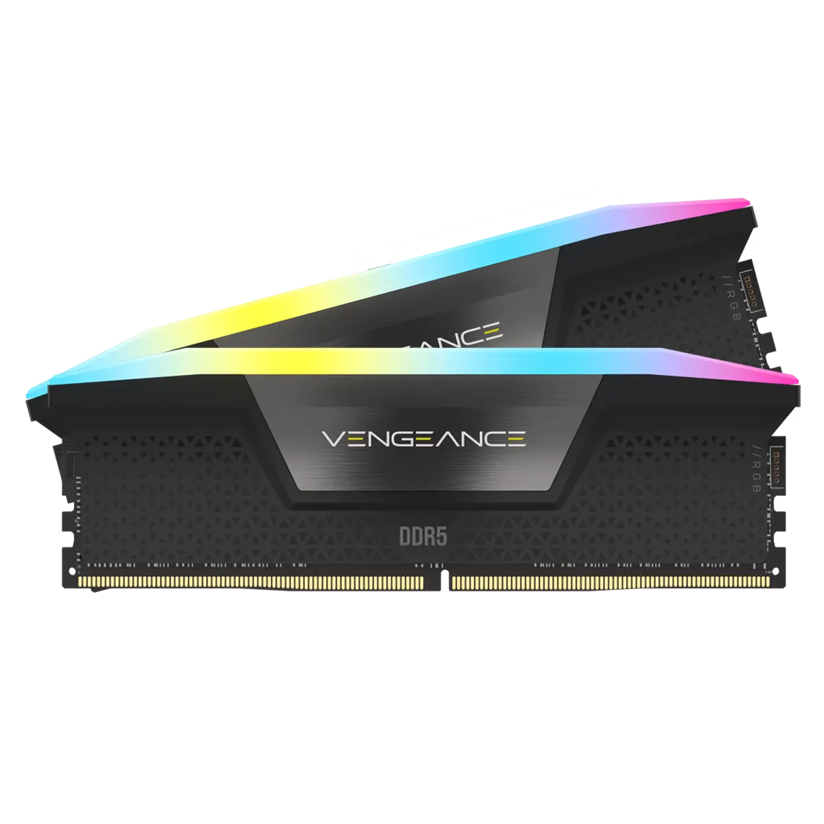 حافظه رم دسکتاپ کورسیر اکبند مدل CORSAIR VENGEANCE RGB 32GB DDR5 5600Mhz Dual CL40