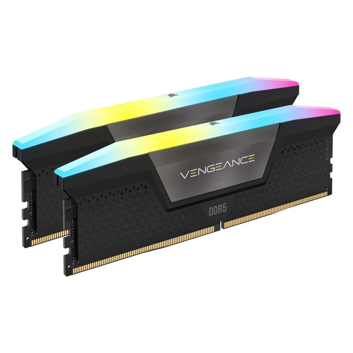 حافظه رم دسکتاپ کورسیر اکبند مدل CORSAIR VENGEANCE RGB 32GB DDR5 6000Mhz Dual CL36
