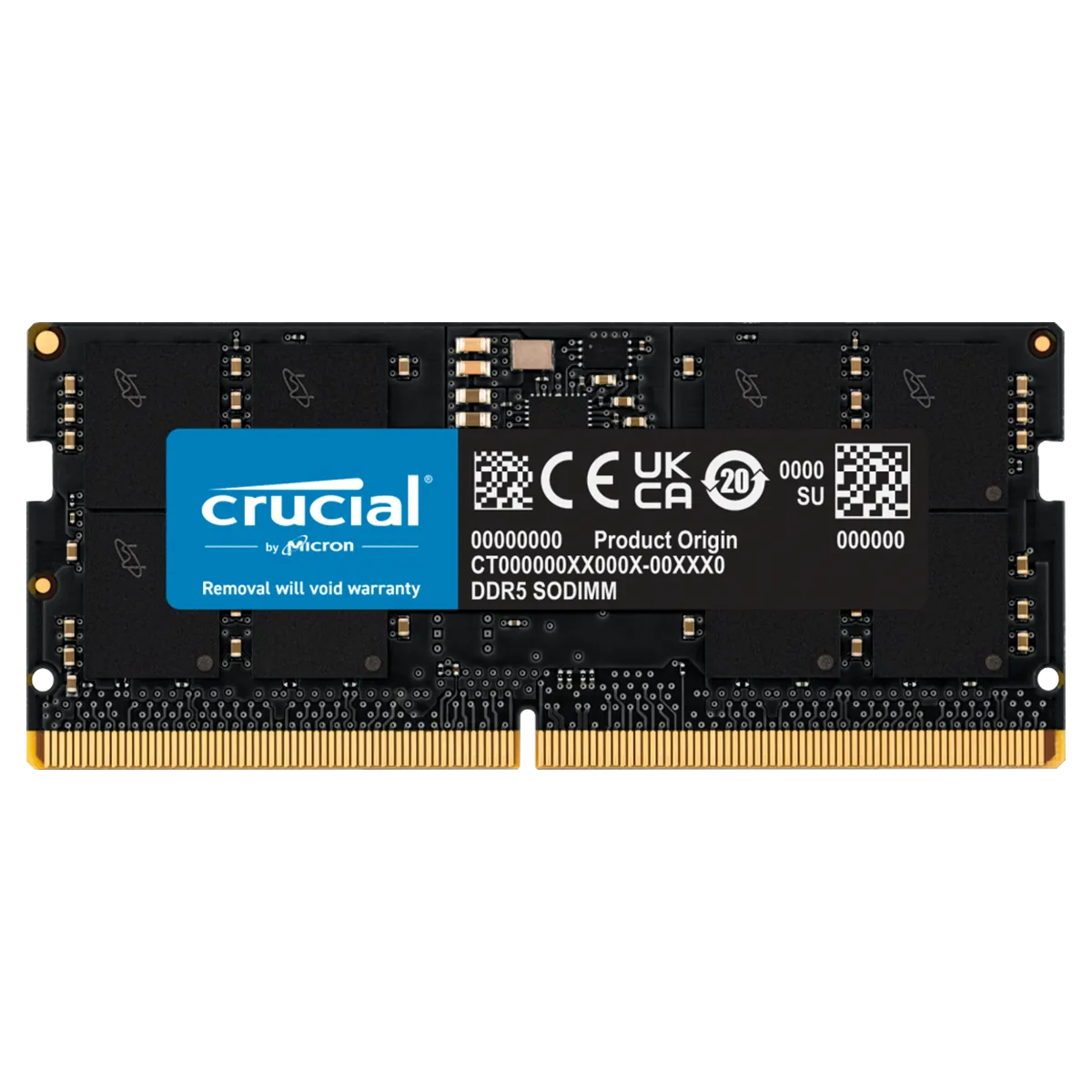 حافظه رم لپ تاپ کروشیال اکبند مدل Crucial CT16 16GB DDR5 5600Mhz CL46