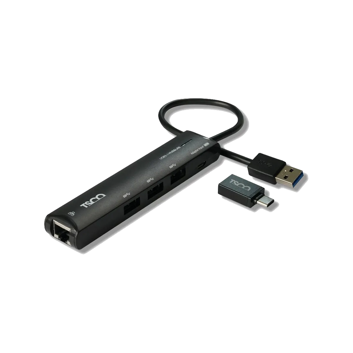 هاب یو اس بی 4 پورت تسکو آکبند مدل TSCO USB HUB THU 1165