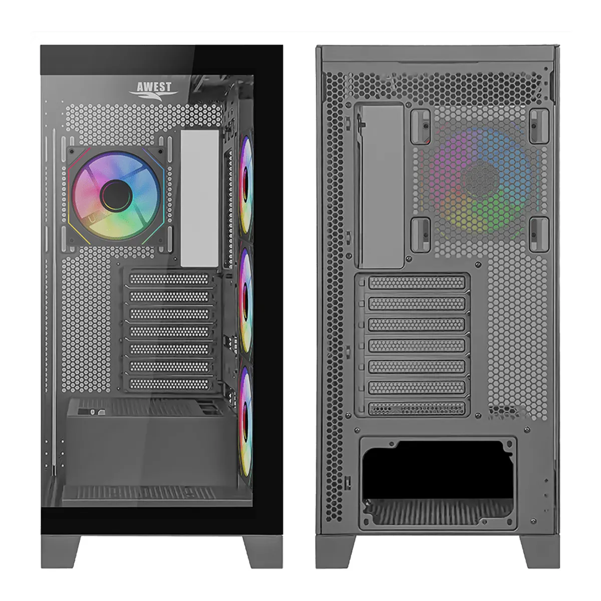 کیس کامپیوتر اوست آکبند مدل AWEST GT-AQ16-MB