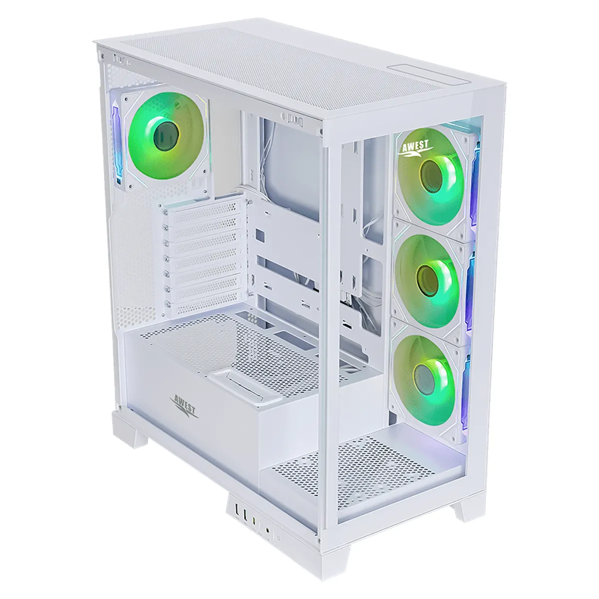 کیس کامپیوتر اوست آکبند مدل AWEST GT-AQ16-MW