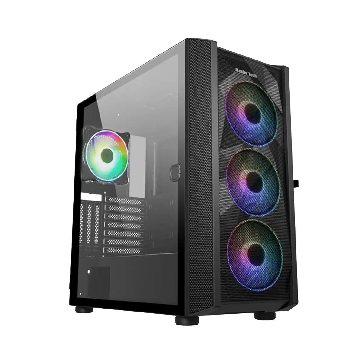 کیس کامپیوتر مسترتک آکبند مدل Master Tech HUNTER D2