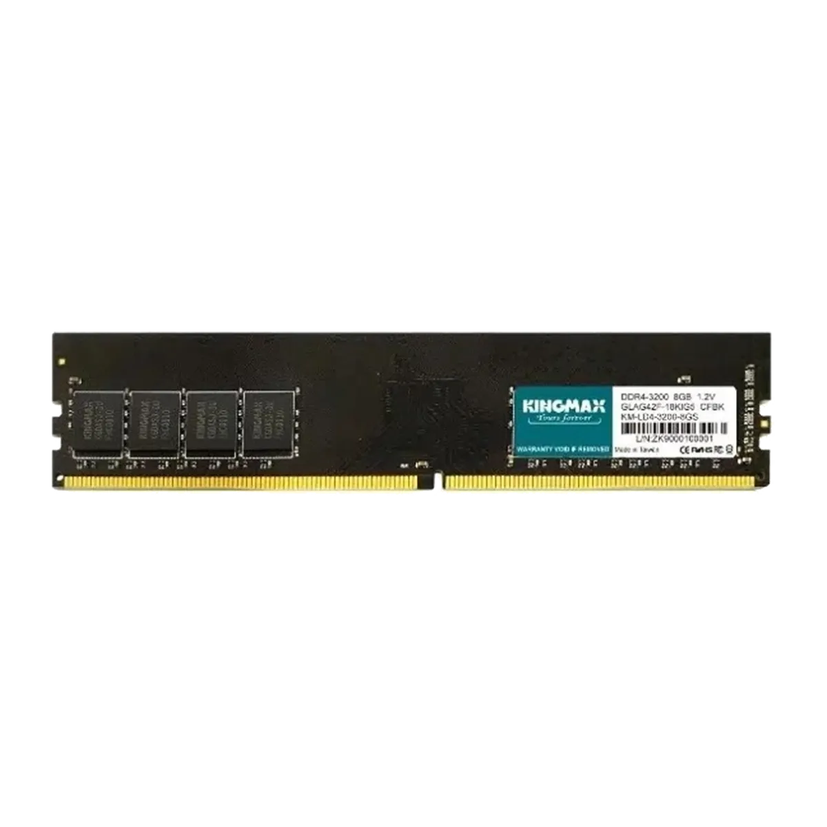 حافظه رم دسکتاپ کینگ مکس اکبند مدل KINGMAX KM-LD4-3200-8GS 8GB DDR4 3200Mhz CL22