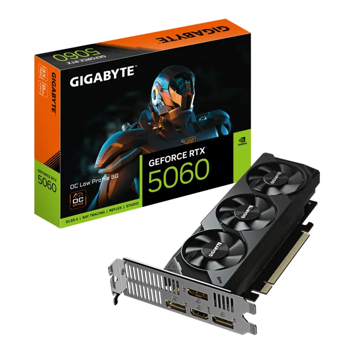 کارت گرافیک گیگابایت آکبند مدل GIGABYTE GeForce RTX 5060 OC Low Profile 8G