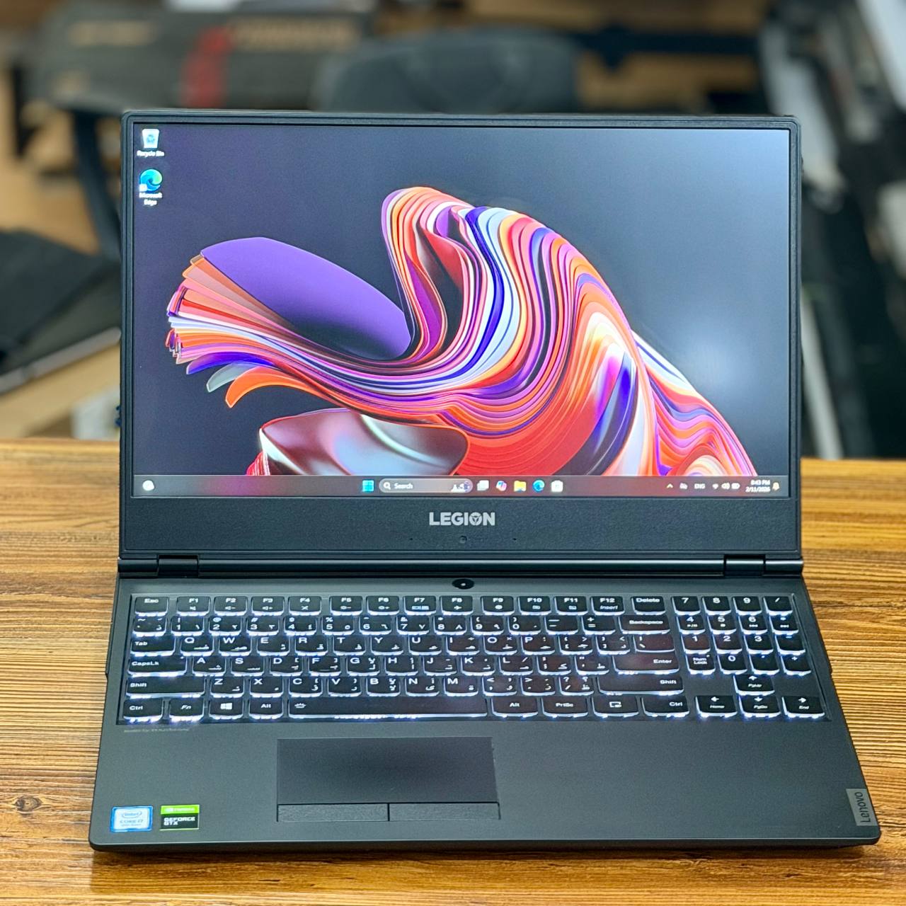 لپتاپ حرفهای لنوو استوک مدل Legion 5 (i7-9750H | GTX 1650 | 16GB RAM | 1TB HDD + 128GB SSD)