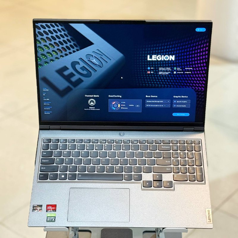 لپتاپ گیمینگ لنوو استوک مدل Legion 5 Pro (R7 5800H | RTX 3070 | 16GB RAM | 512GB SSD | QHD 165Hz)