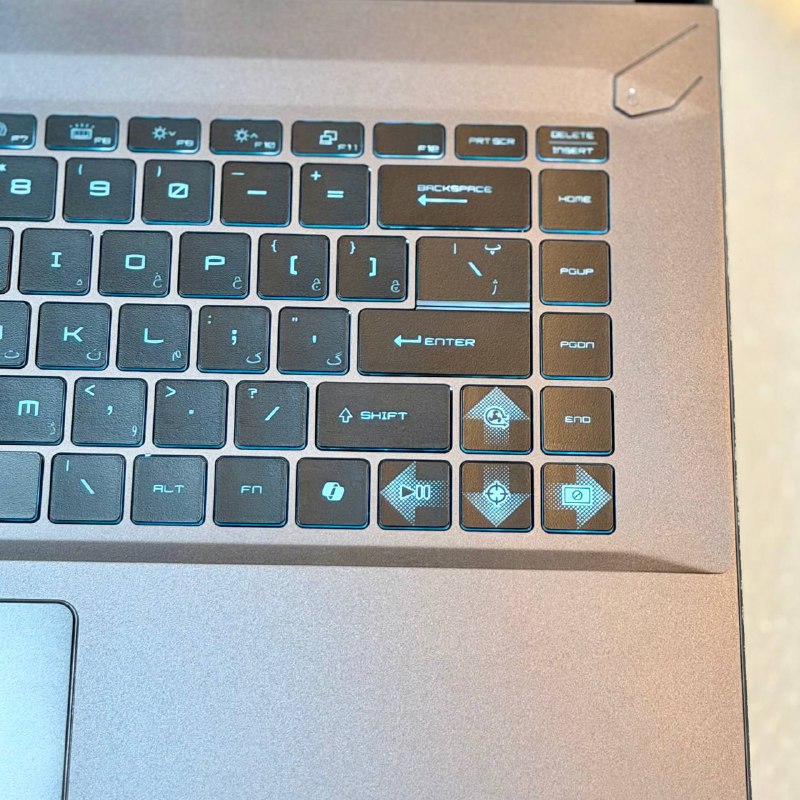 لپتاپ گیمینگ اماسآی استوک مدل CYBORG 15