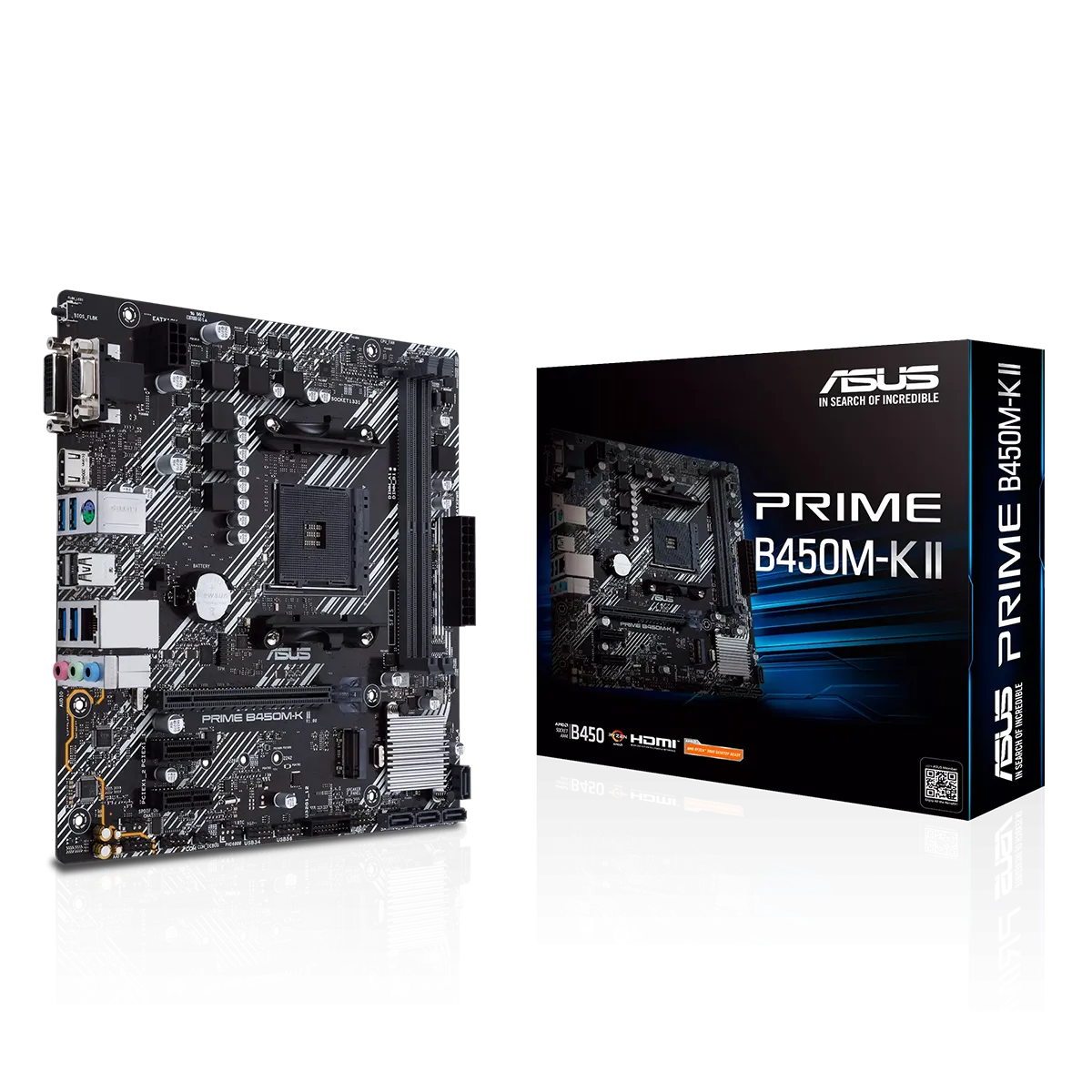 مادربرد ایسوس آکبند مدل ASUS PRIME B450M-K II