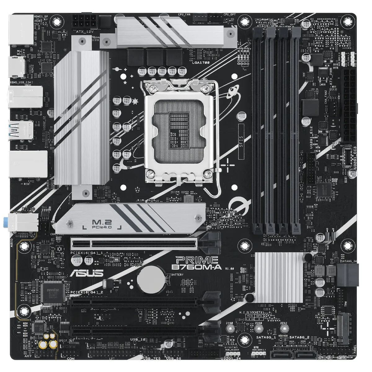 مادربرد ایسوس آکبند مدل ASUS PRIME B760M-A