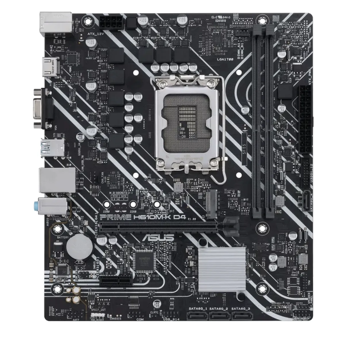 مادربرد ایسوس آکبند مدل ASUS PRIME H610M-K D4