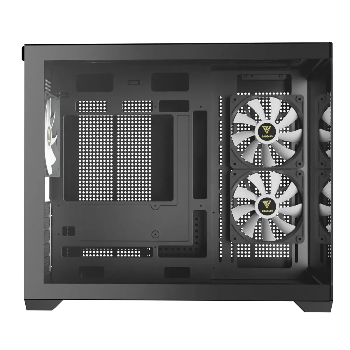 کیس کامپیوتر گیم دیاس آکبند مدل GAMDIAS AURA GC10M V2 ARGB